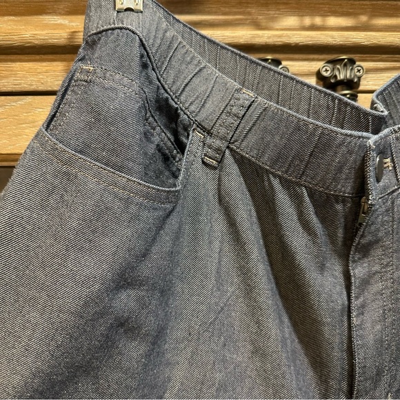 Eileen Fisher Wide Leg Jeans - Picture 6 of 9